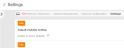 The Pastoral / Behaviour Configuration Settings screen with check box ticked
