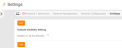 The Pastoral / Behaviour Configuration Settings screen