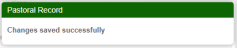 Green Pastoral Record notification