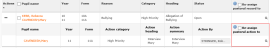 Transfer of Ownership grid with Re-assign pastoral action to fields highlighted