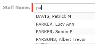 A Staff Name field being completed using auto complete