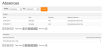 Example Absences page