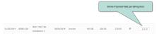 Billing - Outstanding Items tab, Online Payment