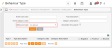 Behaviour Type screen with Behaviour Type drop list highlighted