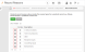 Record Reasons screen with delete icons highlighted